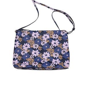 Vera Bradley Large Hipster in Trellis Floral Faux Leather NWT